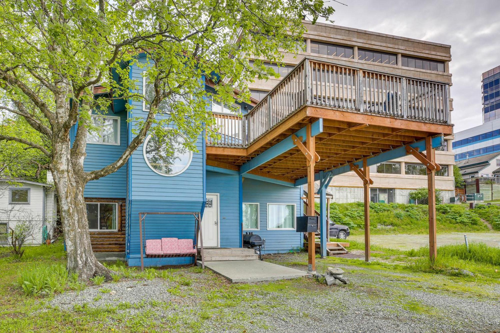 Modern Anchorage Getaway, Steps From Coastal Trail Apartment Exterior foto